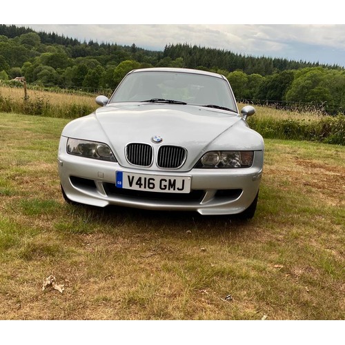 123 - 1999 BMW Z3 M COUPE
REGISTRATION NO: V416 GMJ