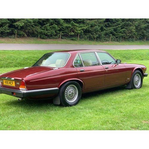 111 - 1991 JAGUAR SERIES 3 V12 SOVEREIGN
REGISTRATION NO: H186 MCF