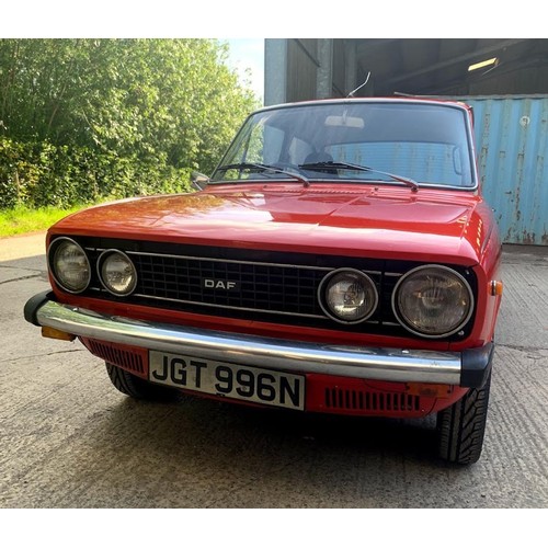 186 - 1975 DAF 66
REGISTRATION NO: JGT 996N