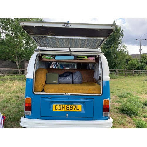 121 - 1973 VOLKSWAGEN TYPE 2 WESTFALIA
REGISTRATION NO: CDH 897L