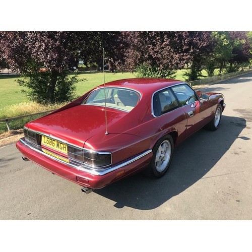 115 - 1993 JAGUAR XJ-S 4.0 SPORTS COUPE
REGISTRATION NO: L686 WGH