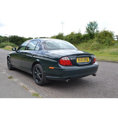 187 - 2002 JAGUAR S TYPE V6 SPORT MANUAL SPECIAL ORDER
REGISTRATION NO: BG52 MBU