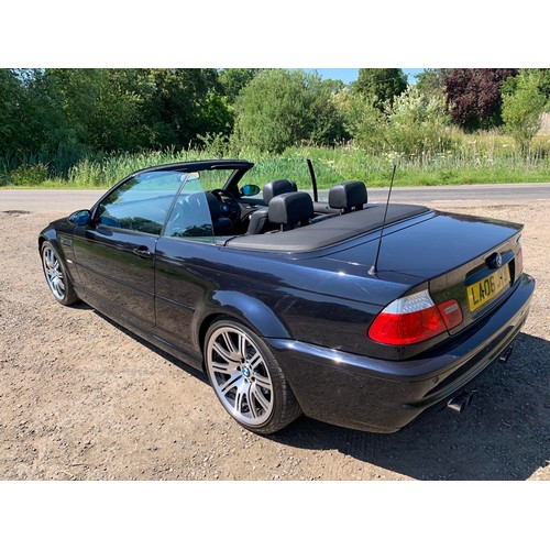 158 - 2006 BMW M3 CONVERTIBLE SMG
REGISTRATION NO: LA06 JYB