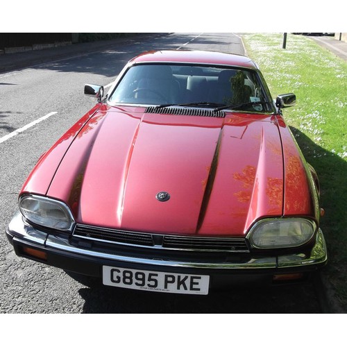 166 - 1989 JAGUAR XJ-S 3.6
REGISTRATION NO: G895 PKE