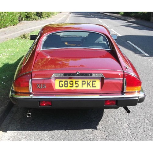 166 - 1989 JAGUAR XJ-S 3.6
REGISTRATION NO: G895 PKE