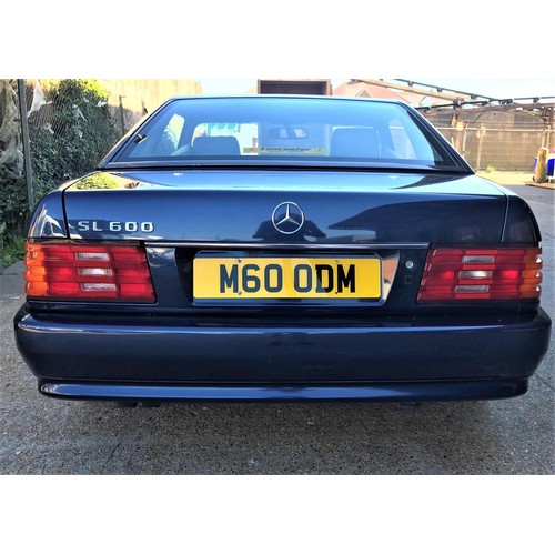 153 - 1994 MERCEDES-BENZ SL 600 V12
REGISTRATION NO: M60 ODM