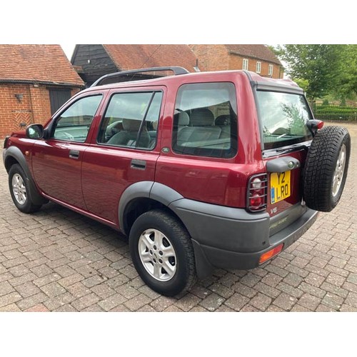 180 - 2001 LAND ROVER FREELANDER V6I 2.6 GS
REGISTRATION NO: Y2 LRO