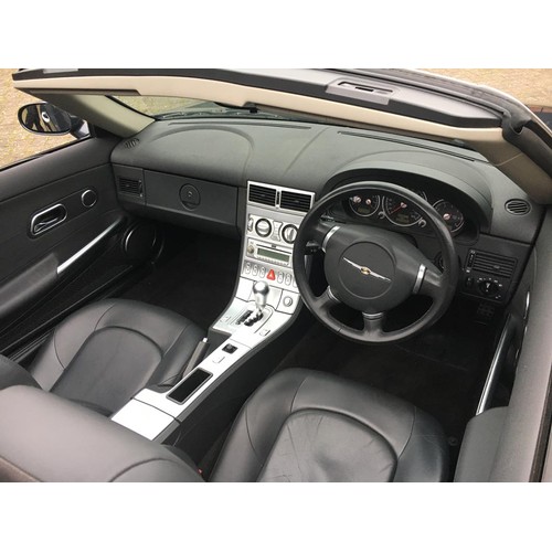 171 - 2006 CHRYSLER CROSSFIRE CONVERTIBLE AUTOMATIC
REGISTRATION NO: KT06 TXR