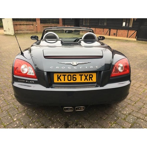 171 - 2006 CHRYSLER CROSSFIRE CONVERTIBLE AUTOMATIC
REGISTRATION NO: KT06 TXR