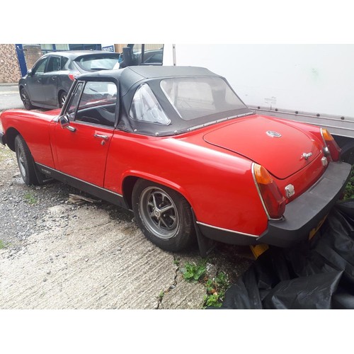 172 - 1977 MG MIDGET 1500
REGISTRATION NO: SLX 4R