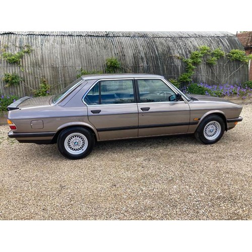 173 - 1988 BMW E28 525 E AUTOMATIC
REGISTRATION NO:E612 AFJ