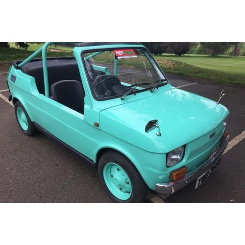 111 - 1973 FIAT 126
REGISTRATION NO: TMD 368M