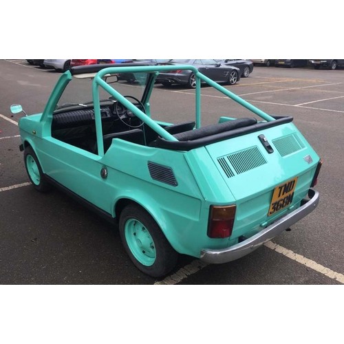 111 - 1973 FIAT 126
REGISTRATION NO: TMD 368M