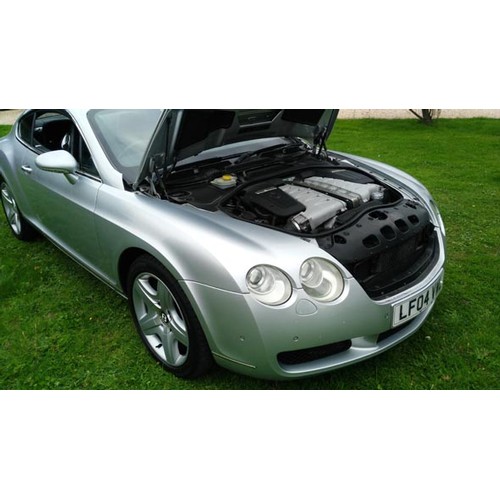 145 - 2004 BENTLEY CONTINENTAL GT COUPE
REGISTRATION NO: LF04 VWL