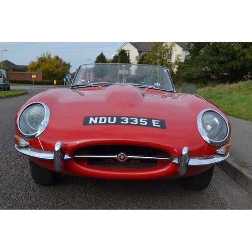 127 - 1967 JAGUAR E-TYPE SERIES 1.5 ROADSTER
REGISTRATION NO: NDU 335E