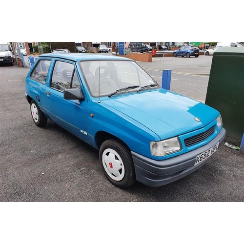 168 - 1992 VAUXHALL NOVA SPIN
REGISTRATION NO: K652 UPL