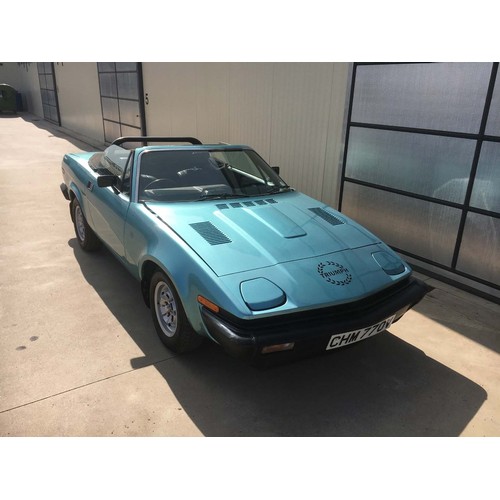 107 - 1980 TRIUMPH TR7 CONVERTIBLE
REGISTRATION NO: CHM 770V