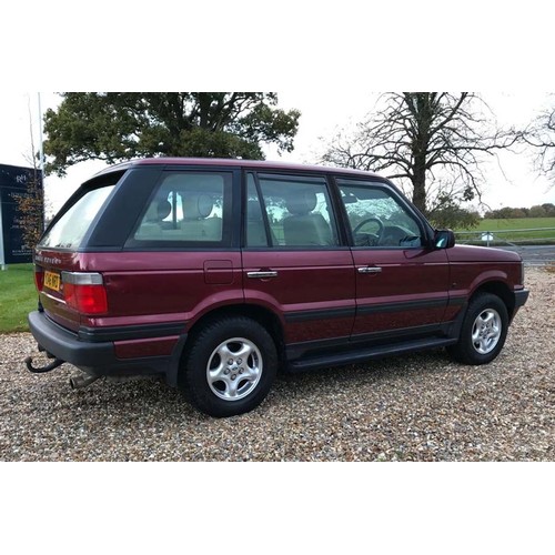 163 - 2001 RANGE ROVER P38 COUNTY
REGISTRATION NO: Y246 NRD