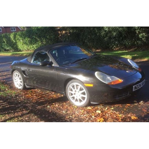 156 - 2000 PORSCHE BOXSTER
REGISTRATION NO: W224VLW