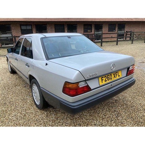 150 - 1988 MERCEDES-BENZ W124 260 E
REGISTRATION NO: F260 XFL