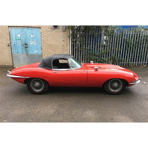 123 - 1968 JAGUAR E-TYPE SERIES 1.5 ROADSTER LHD
REGISTRATION NO: Not UK Reg     
Chassis No: 1E 17105