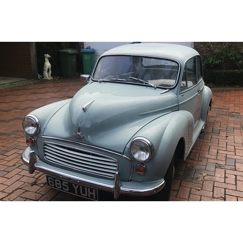 119 - 1959 MORRIS MINOR
REGISTRATION NO: 685 YUH