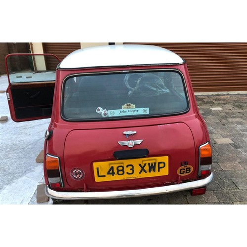 101 - 1994 ROVER MINI JOHN COOPER WORKS CONVERSION
REWGISTRATION NO: L483 XWP