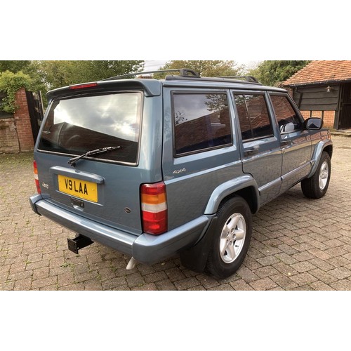 155 - 1999 JEEP CHEROKEE XJ 4.0 LIMITED EDITION ORVIS
REGISTRATION NO: V9 LAA