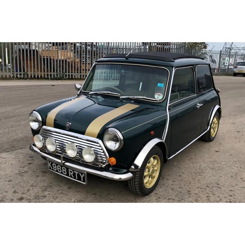 151 - 1993 ROVER MINI BRITISH OPEN CLASSIC LIMITED EDITION
REGISTRATION NO: K968 RTY