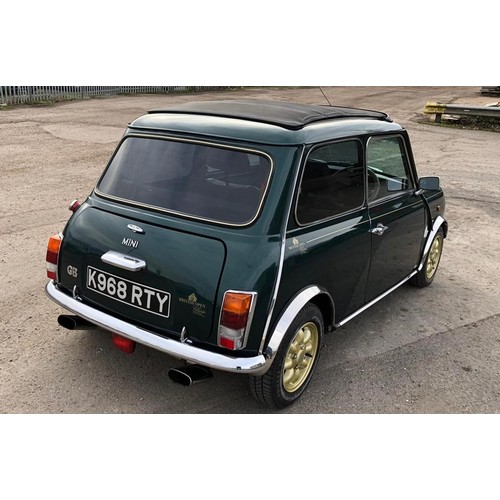 151 - 1993 ROVER MINI BRITISH OPEN CLASSIC LIMITED EDITION
REGISTRATION NO: K968 RTY