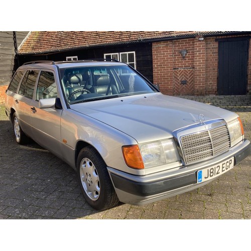 140 - 1992 MERCEDES-BENZ W124 230 TE
REGISTRATION NO: J812 EGP