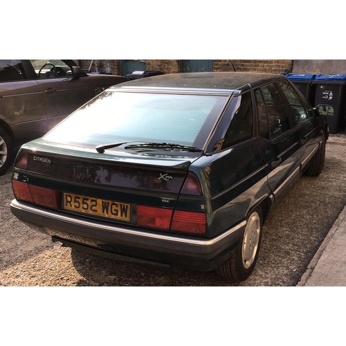 178 - 1997 CITROEN XM VSX TURBO DIESEL
REGISTRATION NO: R552 WGW