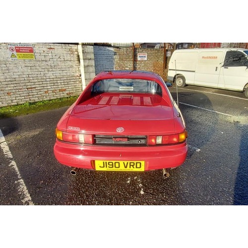 167 - 1992 TOYOTA MR2 AUTOMATIC
REGISTRATION NO: J190 VRD