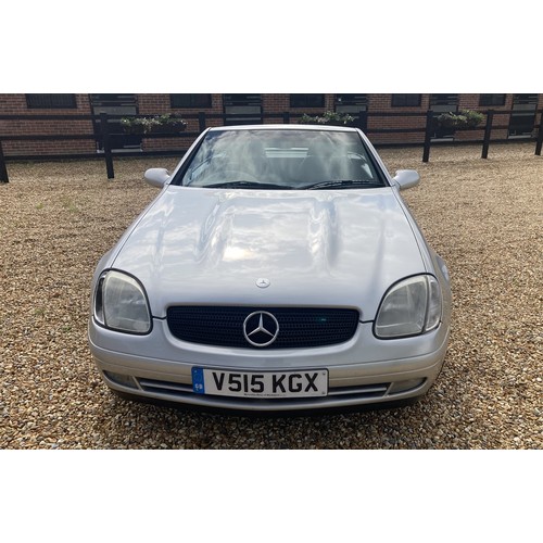 135 - 1999 MERCEDES-BENZ SLK 230 KOMPRESSOR
Registration No: V515 KGX