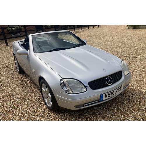 135 - 1999 MERCEDES-BENZ SLK 230 KOMPRESSOR
Registration No: V515 KGX