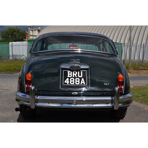 119 - 1963 JAGUAR MK II 3.4 WITH 5 SPEED GEARBOX AND PAS
Registration No: BRU 488A