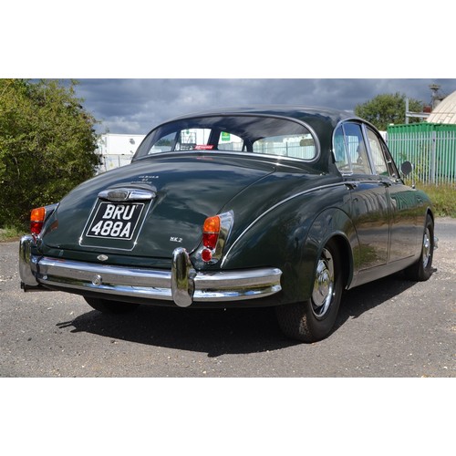 119 - 1963 JAGUAR MK II 3.4 WITH 5 SPEED GEARBOX AND PAS
Registration No: BRU 488A