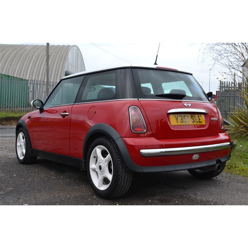 140 - 2001 MINI COOPER
Registration No: Y351 SLE