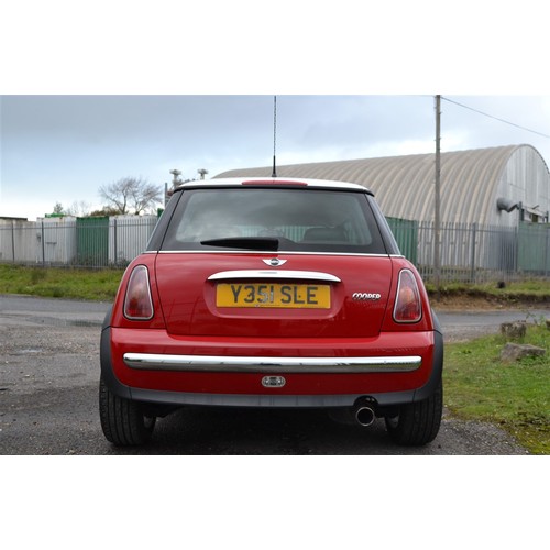 140 - 2001 MINI COOPER
Registration No: Y351 SLE