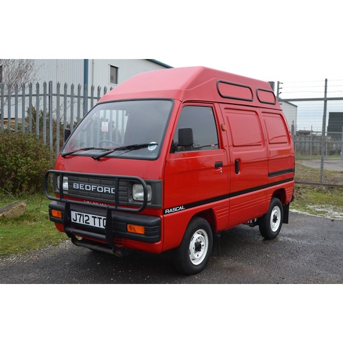 129 - 1991 BEDFORD RASCAL WITH ONLY 5,437 MILES 
Registration No: J712 TTG