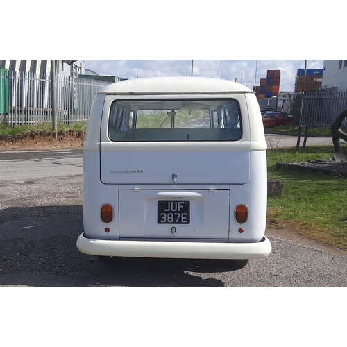 137 - 1967 VW MICROBUS CAMPERVAN
Registration No: JUF387E