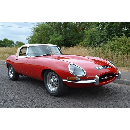 114 - 1965 JAGUAR E-TYPE SERIES I ROADSTER
Registration No: PNW 642C