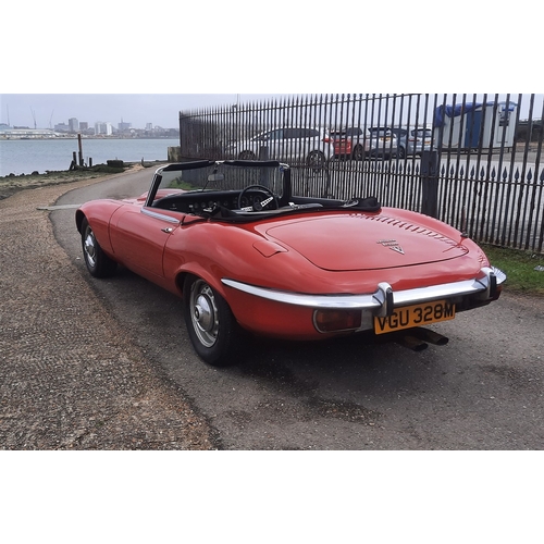 110 - 1973 JAGUAR E-TYPE SERIES 3 ROADSTER
Registration No: VGU 328M