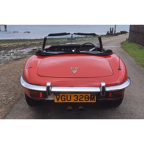 110 - 1973 JAGUAR E-TYPE SERIES 3 ROADSTER
Registration No: VGU 328M