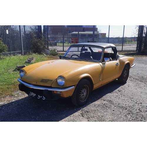 111 - 1978 TRIUMPH SPITFIRE 1500
Registration No: UPM 555S