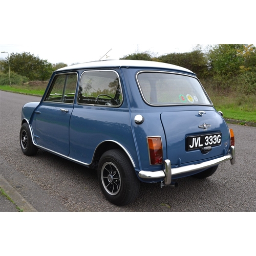 134 - 1969 MORRIS MINI COOPER MK II
Registration No: JVL 333G