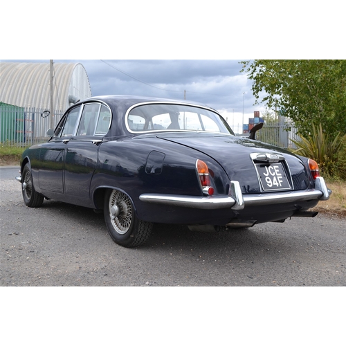 121 - 1968 JAGUAR S-TYPE 3.4 MANUAL OVERDRIVE
Registration No: JCE 94F