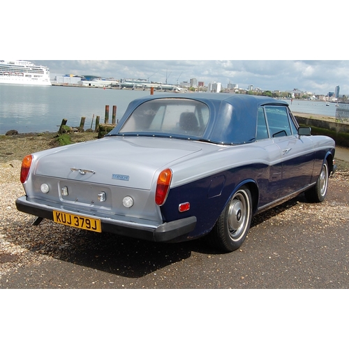 126 - 1971 ROLLS ROYCE CORNICHE
Registration No: KUJ379J