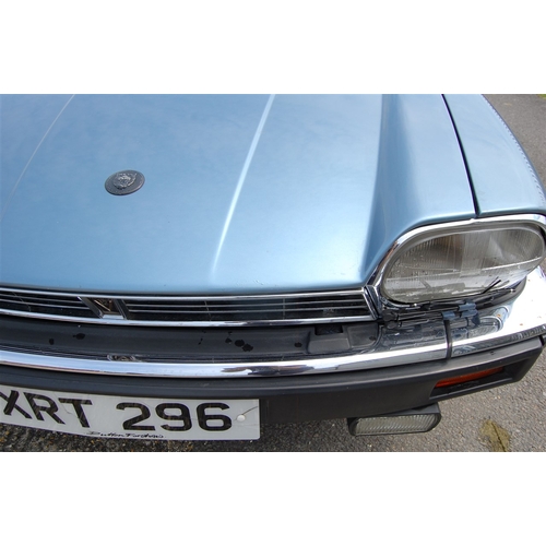 149 - 1989 JAGUAR XJS CONVERTIBLE
Registration No: XRT 296