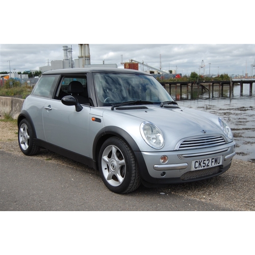2002 MINI COOPER Registration No: CK52FMU